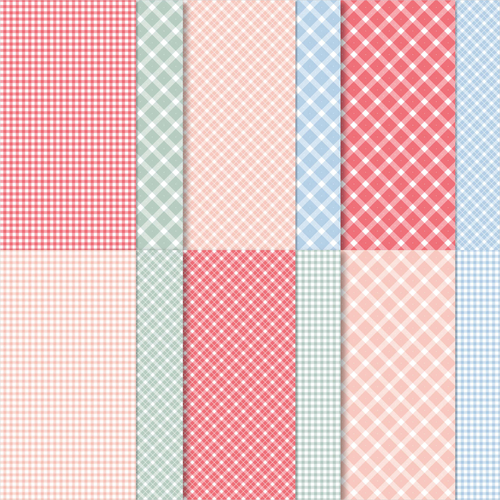 Country Gingham DSP | 48 Sheets - Full Pack | Brand New, Unopened | Stampin' Up!