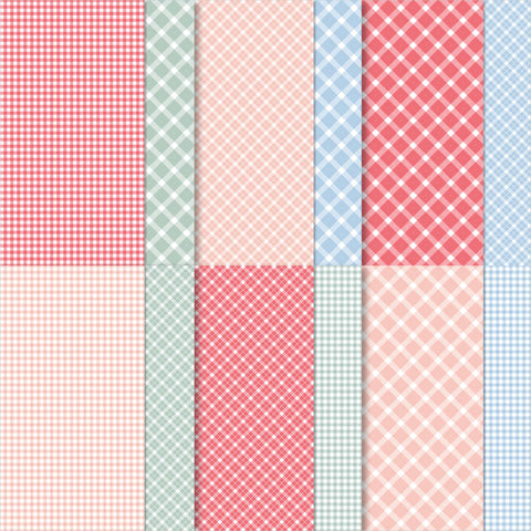 Country Gingham DSP | 48 Sheets - Full Pack | Brand New, Unopened | Stampin' Up!