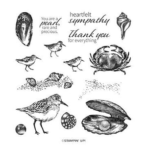 Seaside Bay | Retired Cling Mount Stamp Set | Stampin' Up!