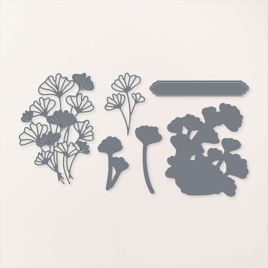 Ginkgo Branch Dies | Retired Die Collection | Stampin' Up!