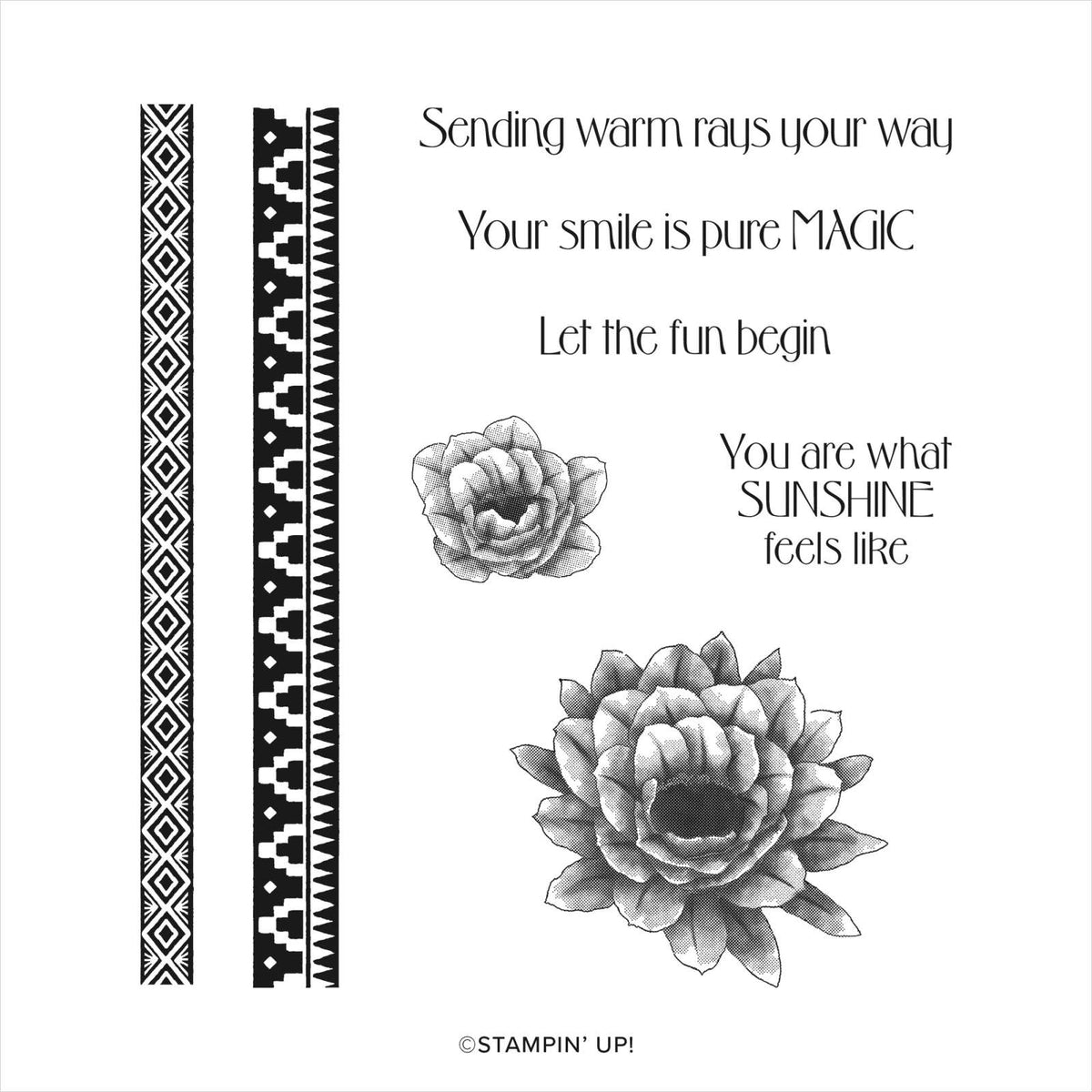 Desert Details | Retired Cling Mount Stamp Set | Stampin' Up!