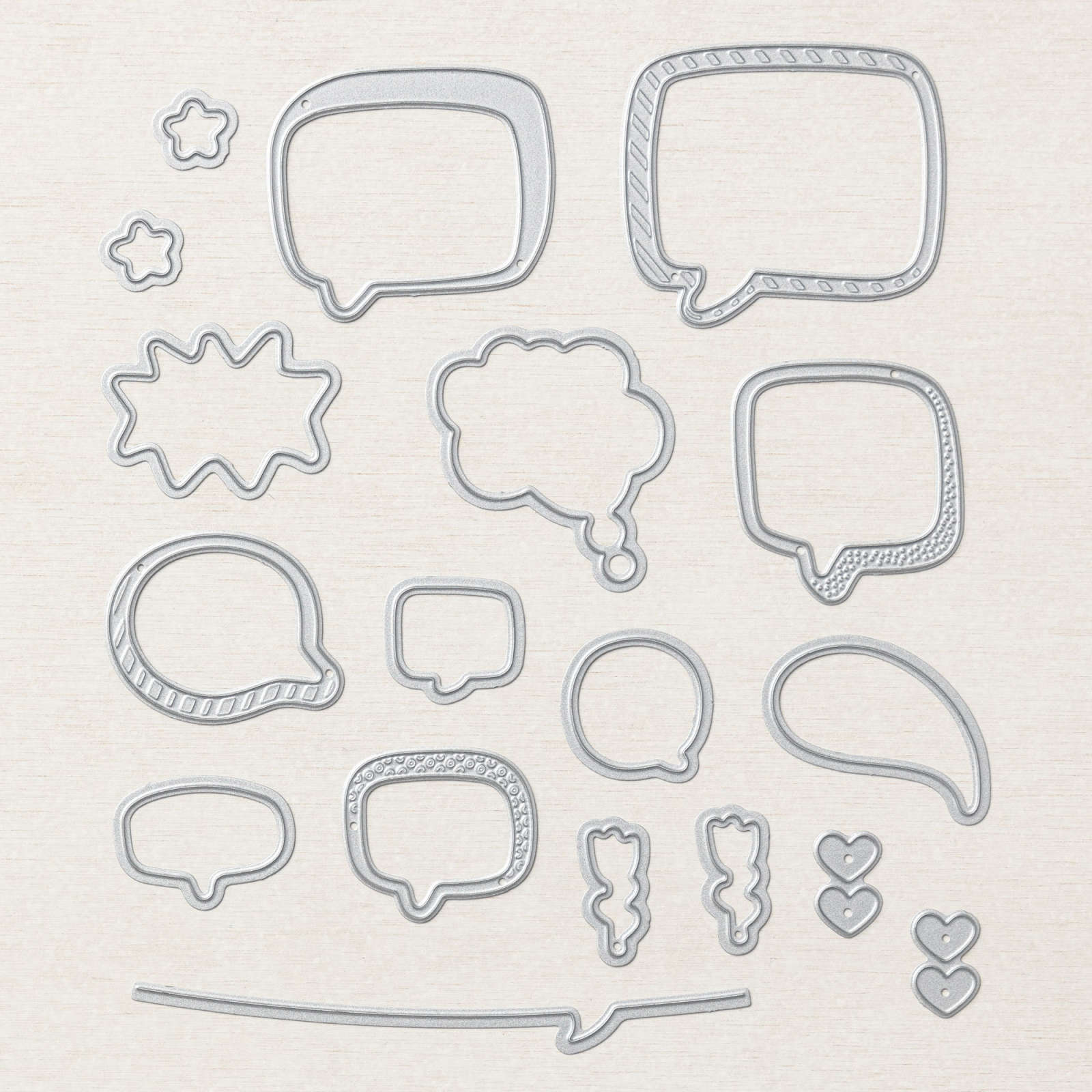 Conversation Bubbles Dies | Retired Die Collection | Stampin' Up!