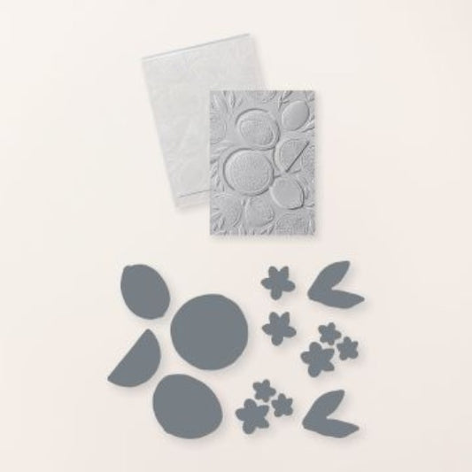 Sweet Citrus Hybrid Embossing Folder and Dies | Retired Dies Collection | Stampin' Up!