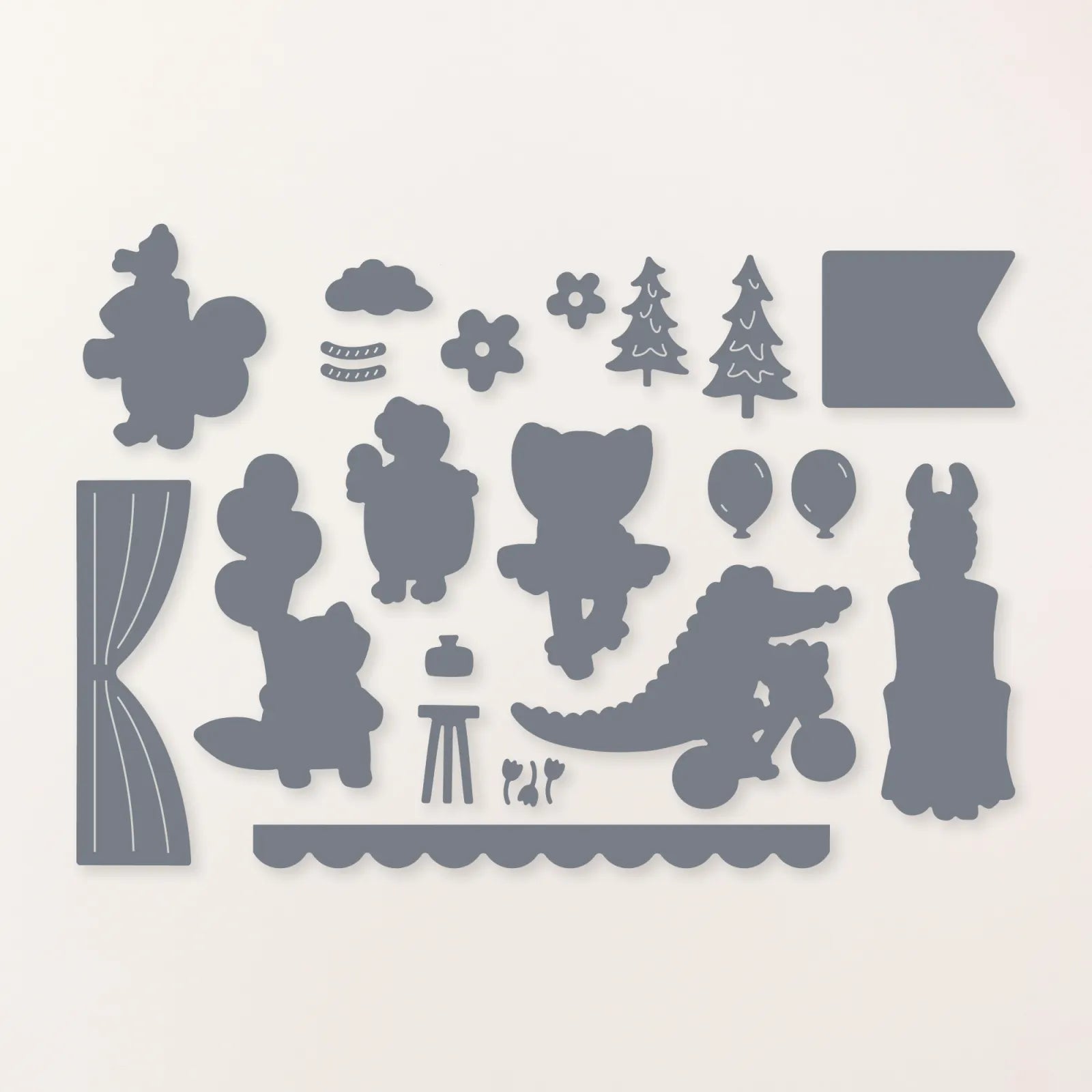 Zany Zoo Dies | Retired Dies Collection | Stampin' Up!