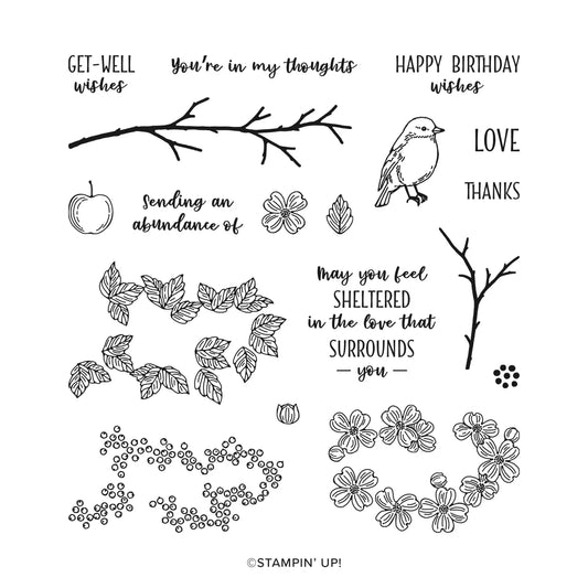 Seasonal Branches | Retired Photopolymer Stamp Set | Stampin' Up!