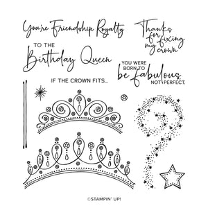 Friendship Royalty | Retired Photopolymer Stamp Set | Stampin' Up!