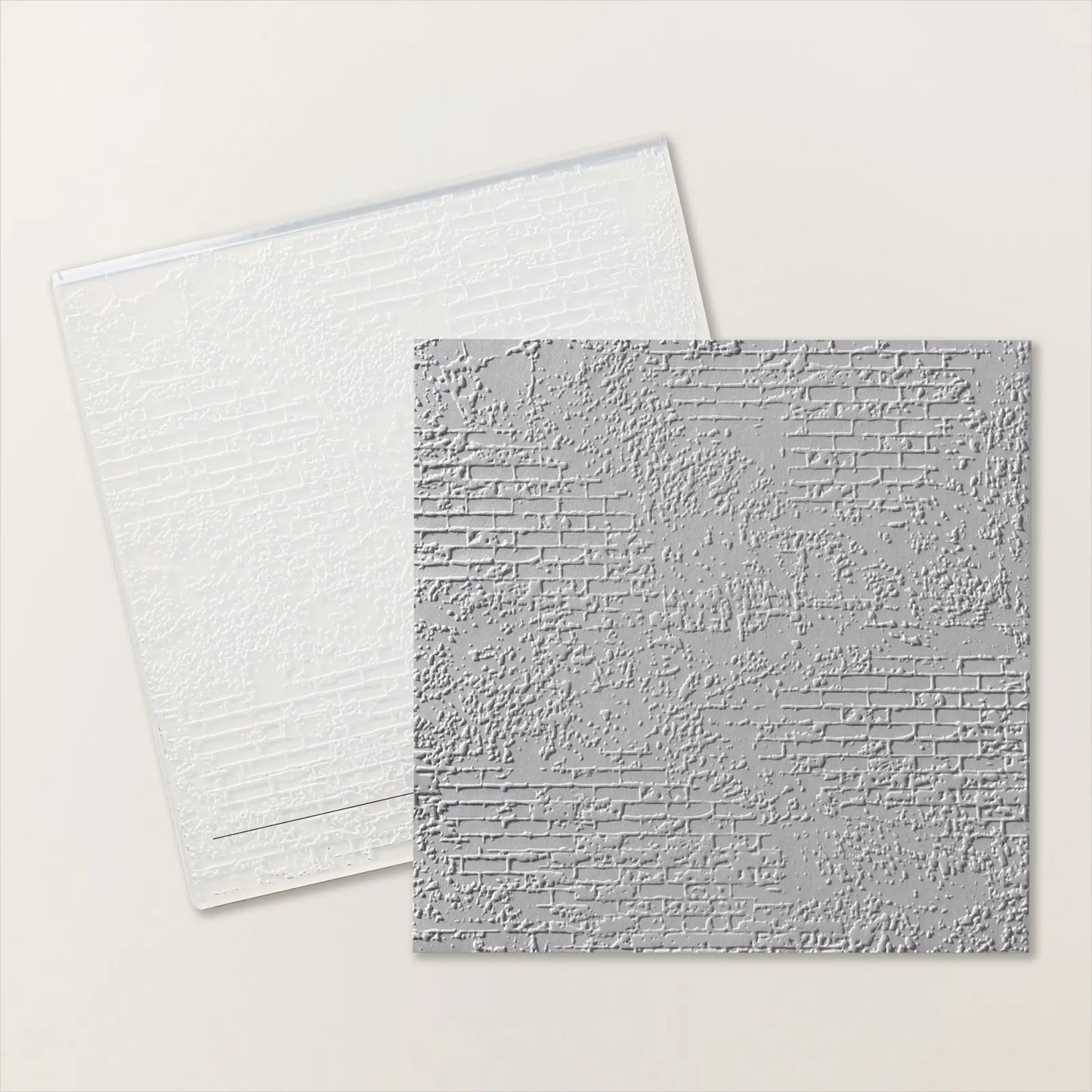 Exposed Brick 3D Embossing Folder | Retired Embossing Folder | Stampin' Up!