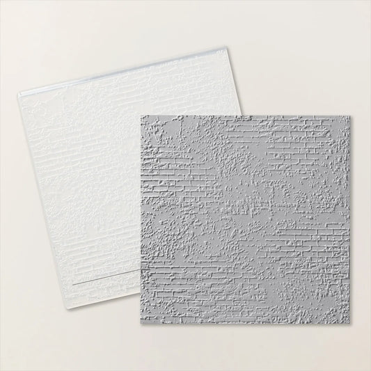 Exposed Brick 3D Embossing Folder | Retired Embossing Folder | Stampin' Up!