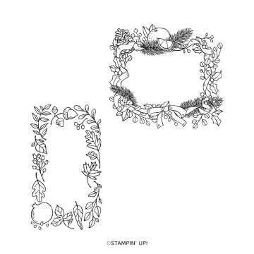 Framing Foliage | BRAND NEW, NEW USED | Retired Cling Mount Stamp Set | Stampin' Up!