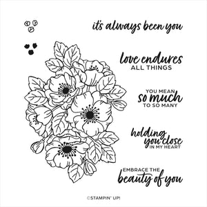 Enduring Beauty Bundle | Retired Photopolymer Stamp Set and Dies | Stampin' Up!