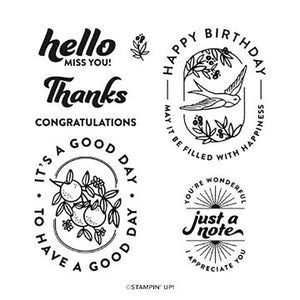 Filled with Happiness | Retired Photopolymer Stamp Set | Stampin' Up!