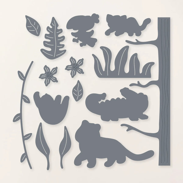 Jungle Pals Dies | Retired Dies Collection | Stampin' Up!