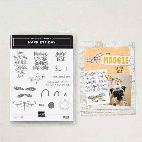 Happiest Day | Retired Photopolymer Stamp Set | Stampin' Up!