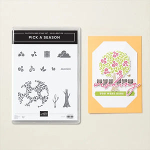 Pick a Season | BRAND NEW, NEVER USED! | Retired Photopolymer Stamp Set | Stampin' Up!