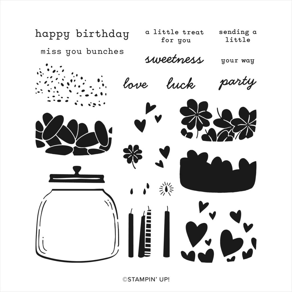Sweet Jar | Retired Photopolymer Stamp Set | Stampin' Up!