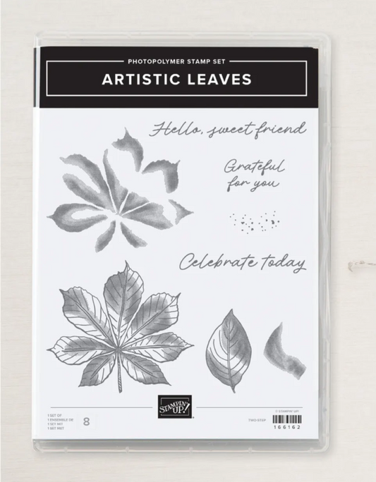 Artistic Leaves | Retired Photopolymer Stamp Set | Stampin' Up!