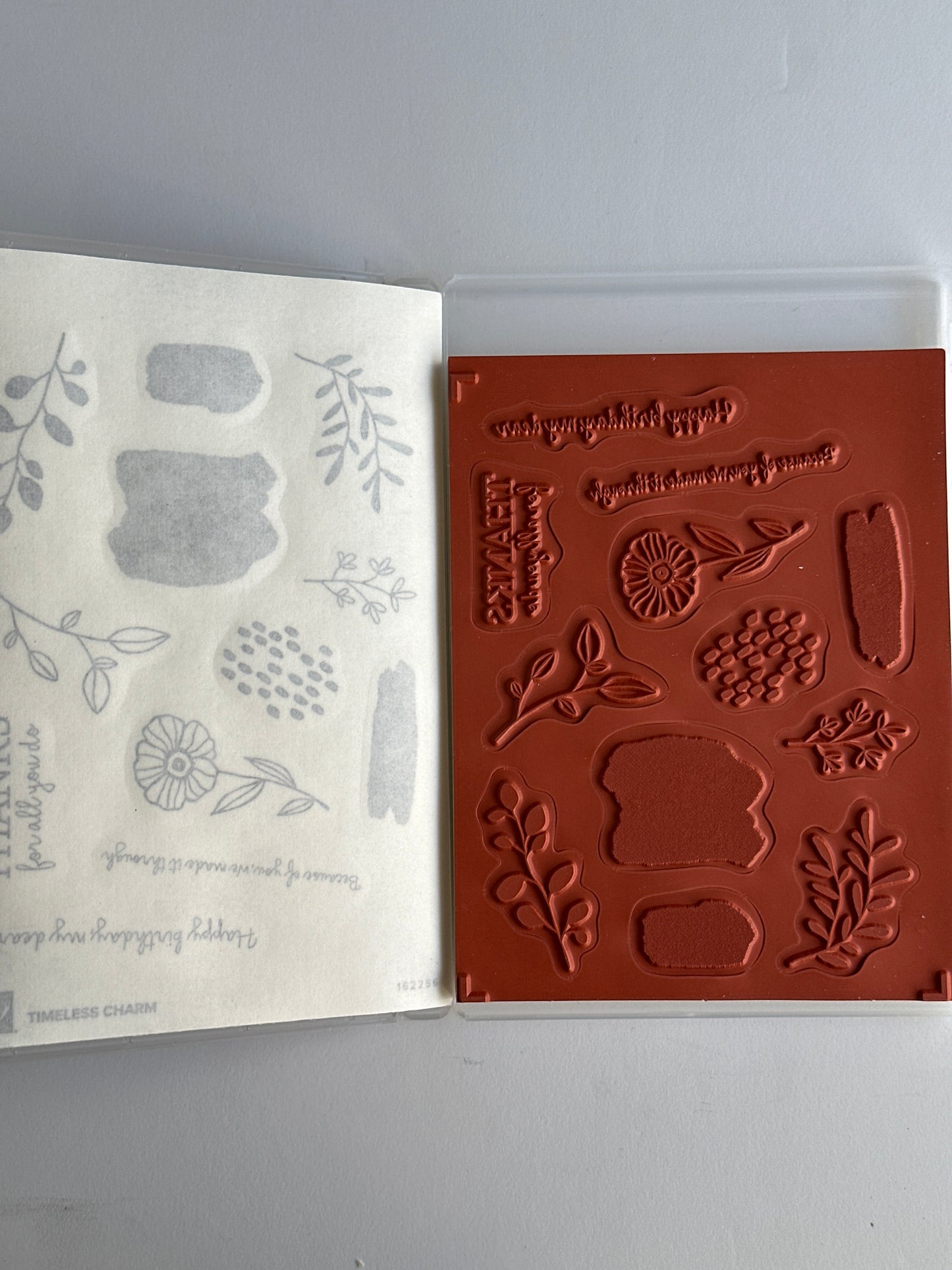 Timeless Charm | Retired Cling Mount Stamp Set | Stampin' Up!