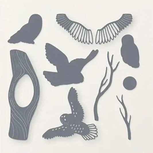 Winter Owls | Retired Dies Collection | Stampin' Up!