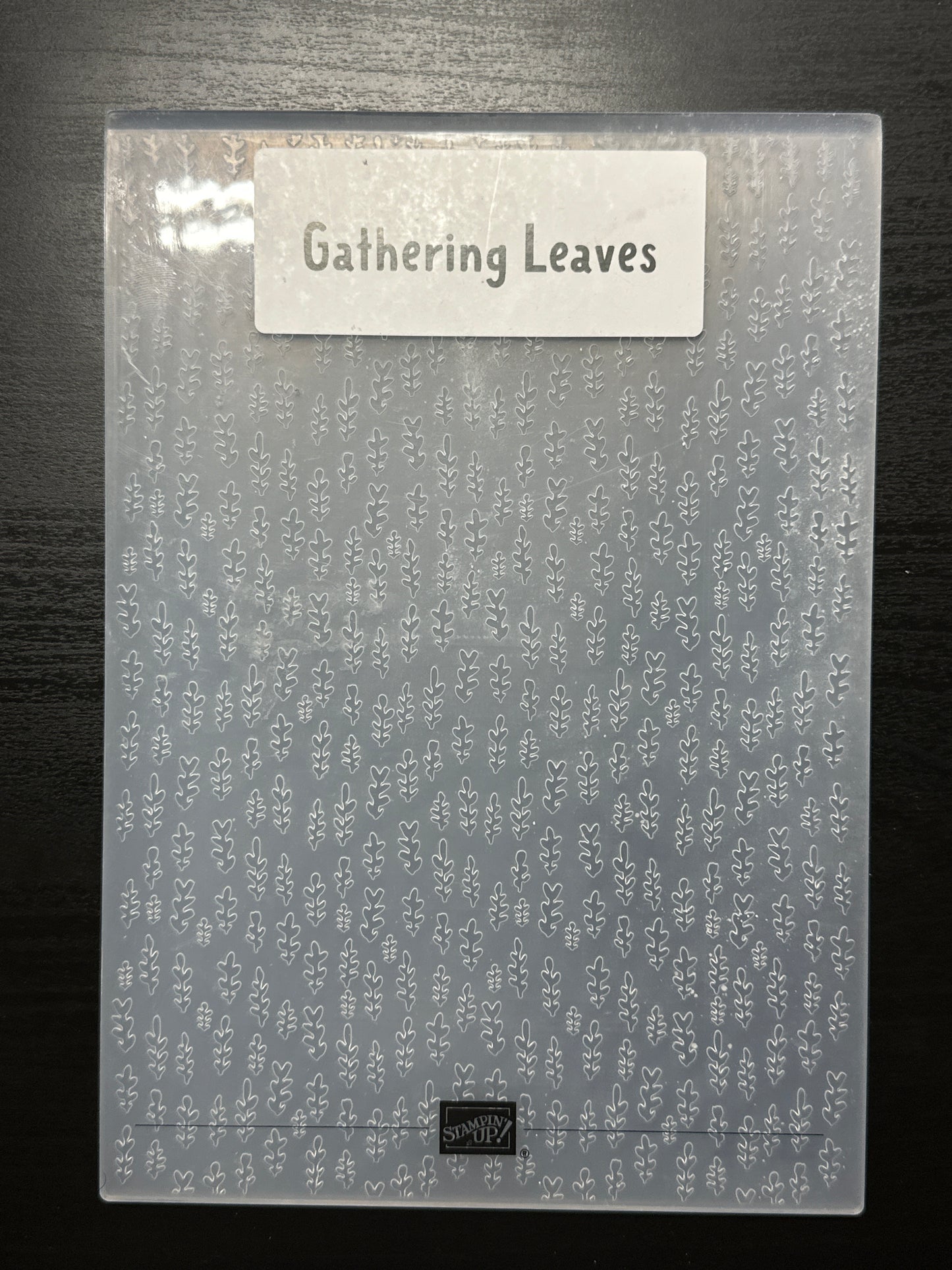 Gathering Leaves Embossing Folder | Retired Embossing Folder | Stampin' Up!