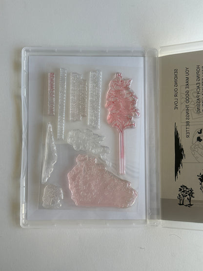 Delicate Forest Bundle | Retired Photopolymer Stamp Set and Dies | Stampin' Up!
