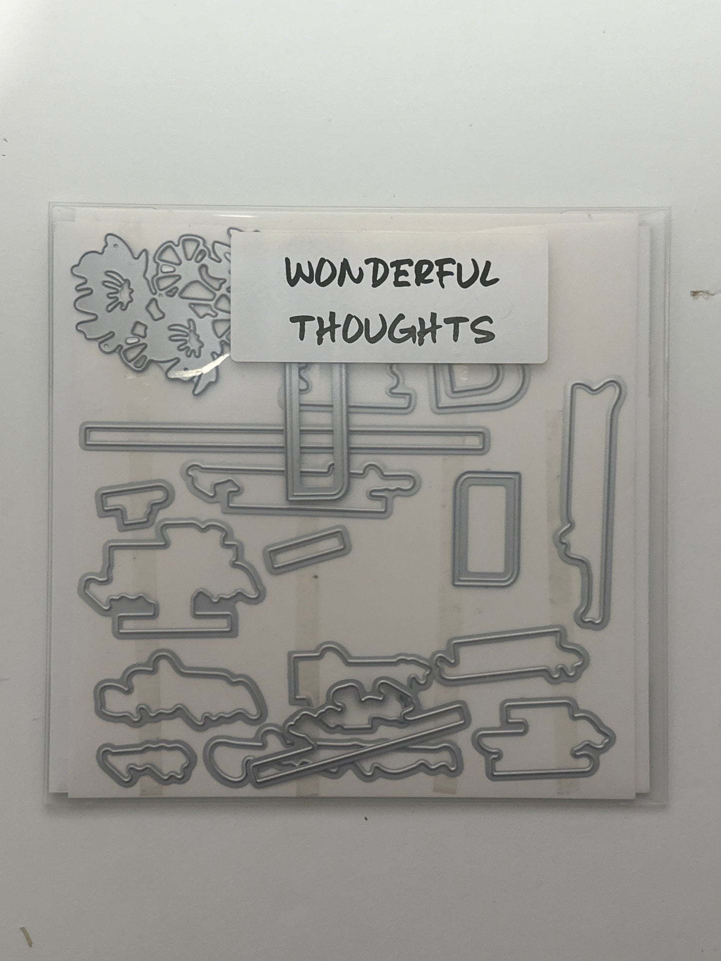 Wonderful Thoughts Bundle | Retired Photopolymer Mount Stamp Set and Dies | Stampin' Up!