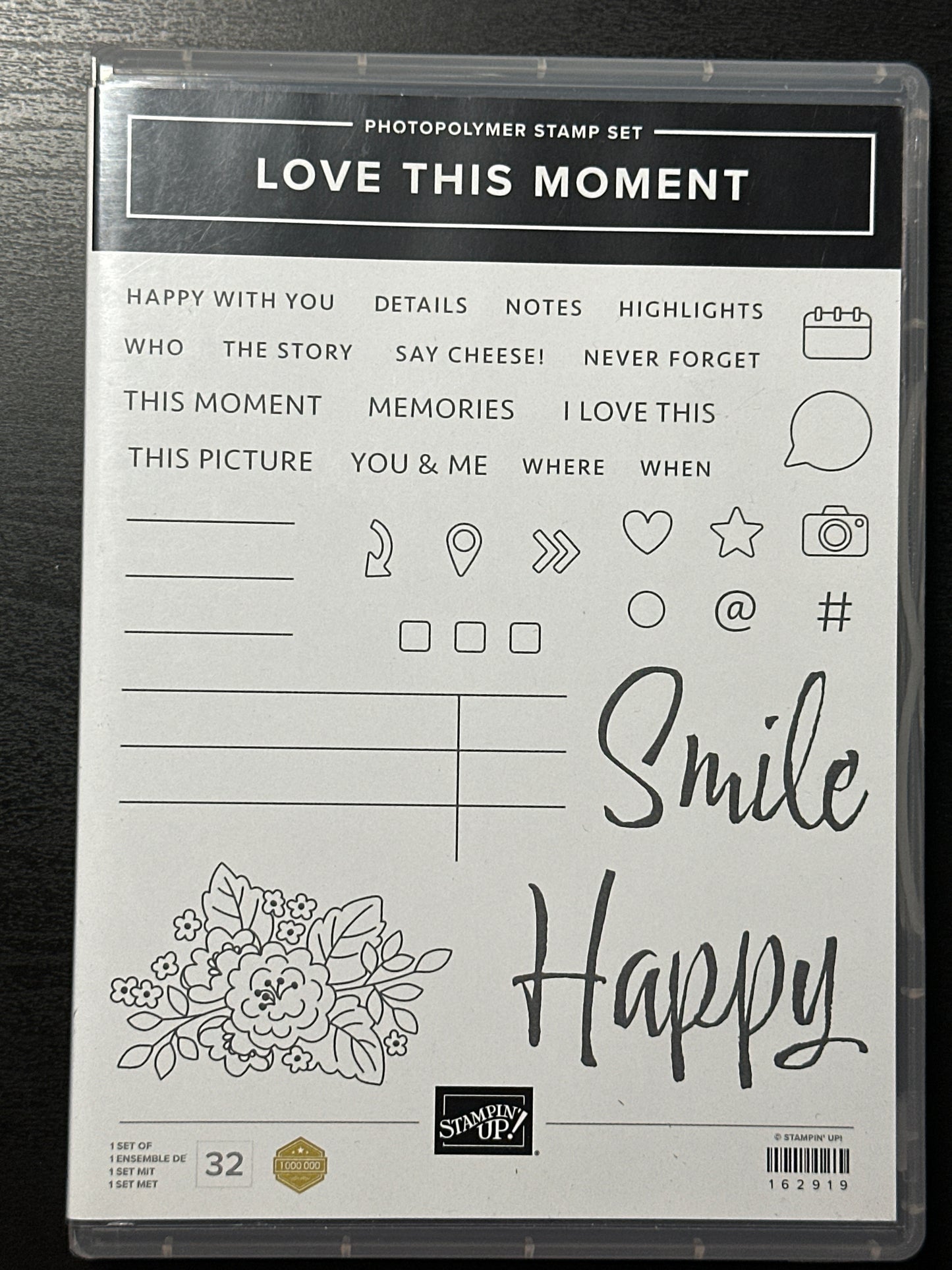 Love this Moment | Retired Photopolymer Stamp Set | Stampin' Up!