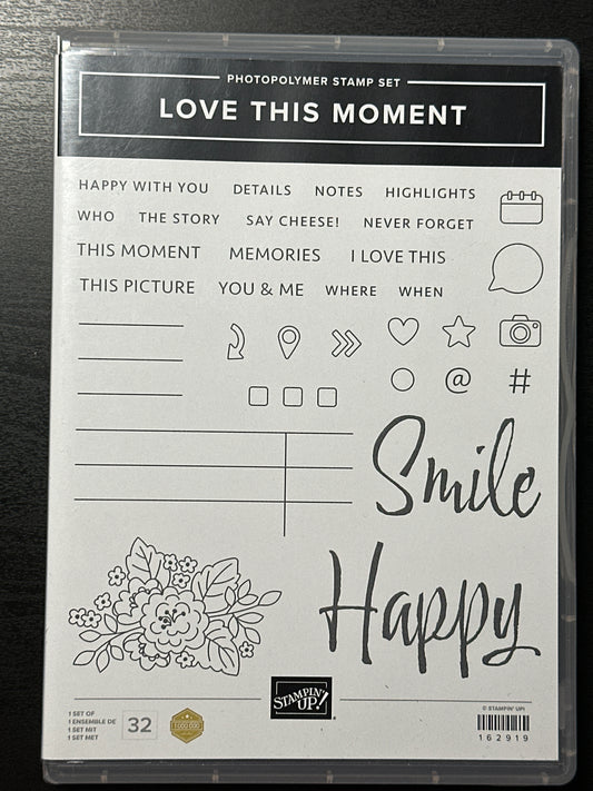 Love this Moment | Retired Photopolymer Stamp Set | Stampin' Up!