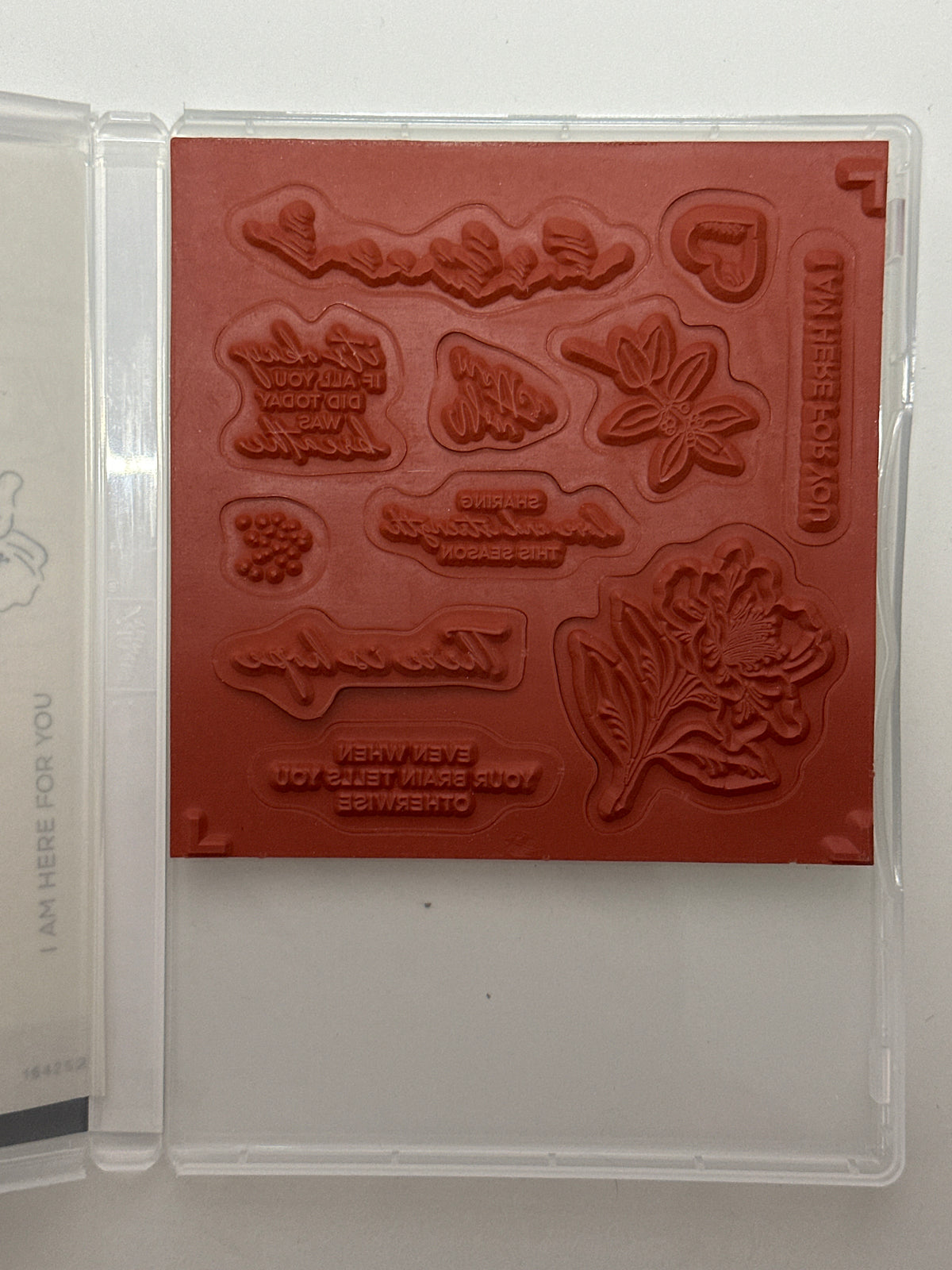 Love & Strength | Retired Cling Mount Stamp Set | Stampin' Up!