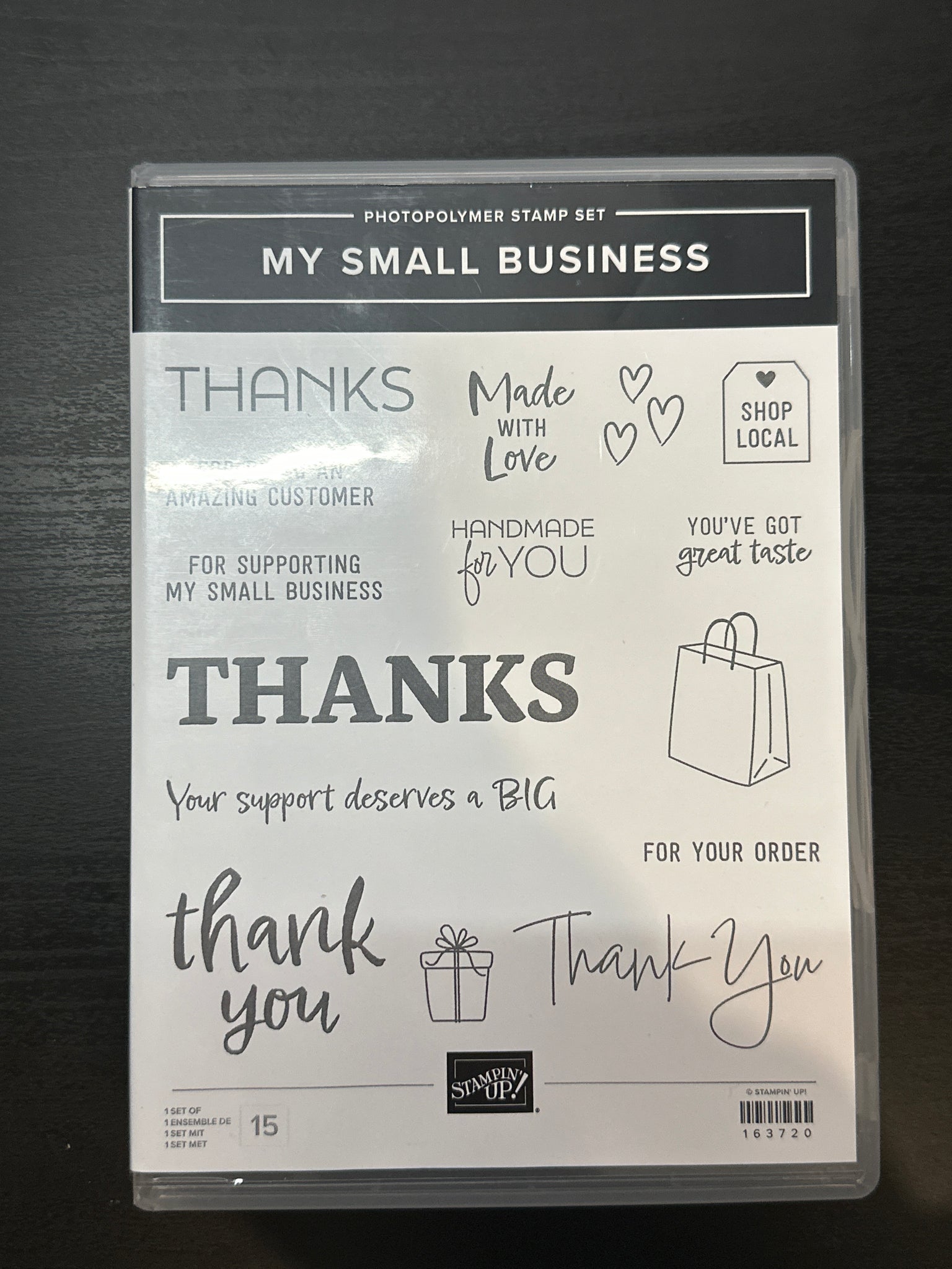 My Small Business | Retired Photopolymer Stamp Set | Stampin' Up!