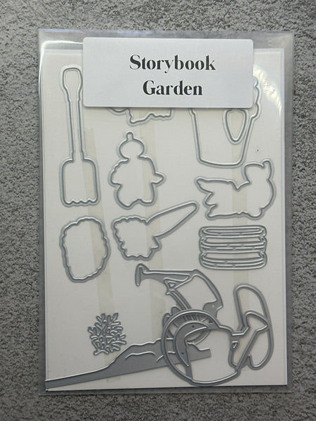 Storybook Garden Patch Bundle | Retired Cling Mount Stamp Set and Dies | Stampin' Up!