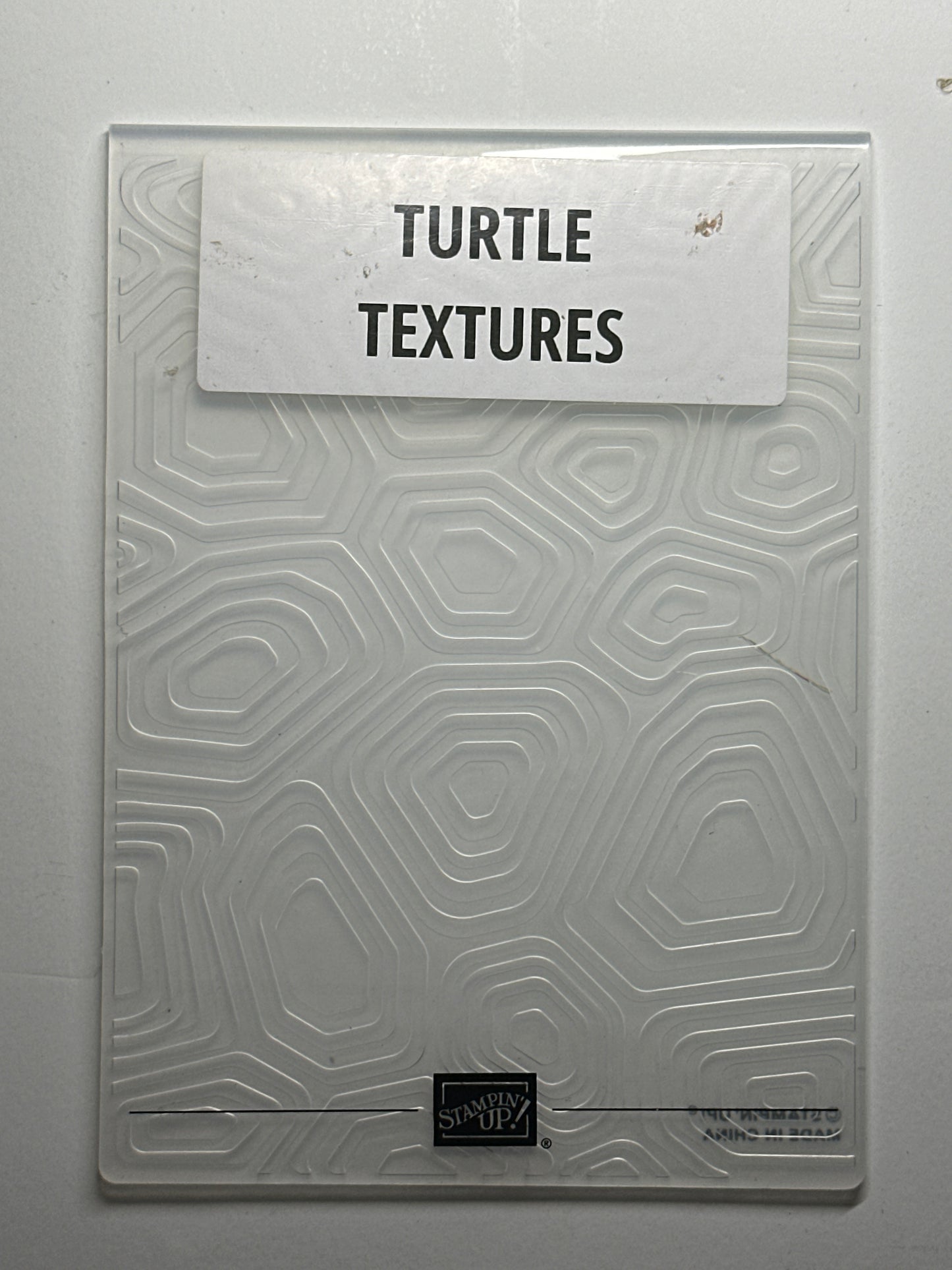 Turtle Textures Embossing Folder | Retired Embossing Folder | Stampin' Up!