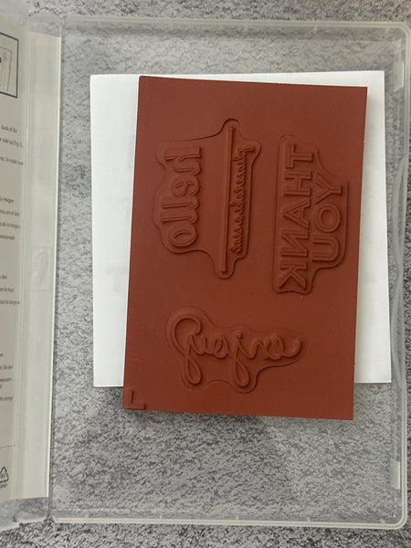 Simply Celebrate | Clear Mount Stamp Set | Stampin' Up!