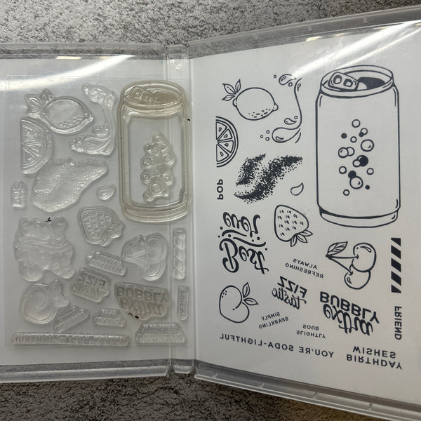 Simply Sparkling Bundle | Retired Photopolymer Mount Stamp Set and Dies | Stampin' Up!