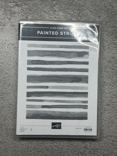 Painted Stripes | Retired Cling Mount Stamp Set | Stampin' Up!