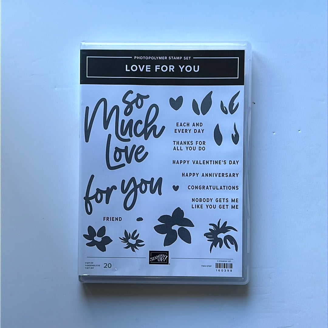 Love for You | Retired Photopolymer Stamp Set | Stampin' Up!