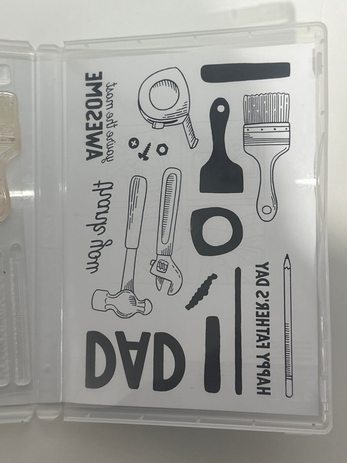 Trusty Tools Bundle | Retired Photopolymer Mount Stamp Set and Dies | Stampin' Up!