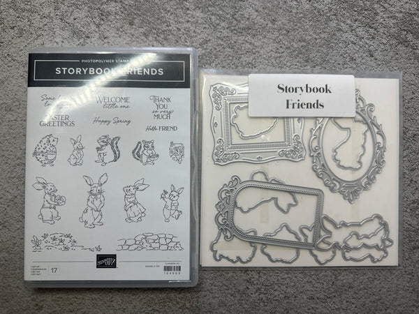 Storybook Friends Bundle | Retired Cling Mount Stamp Set and Dies | Stampin' Up!