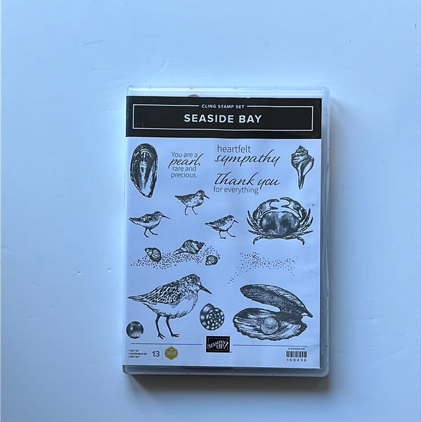 Seaside Bay | Retired Cling Mount Stamp Set | Stampin' Up!