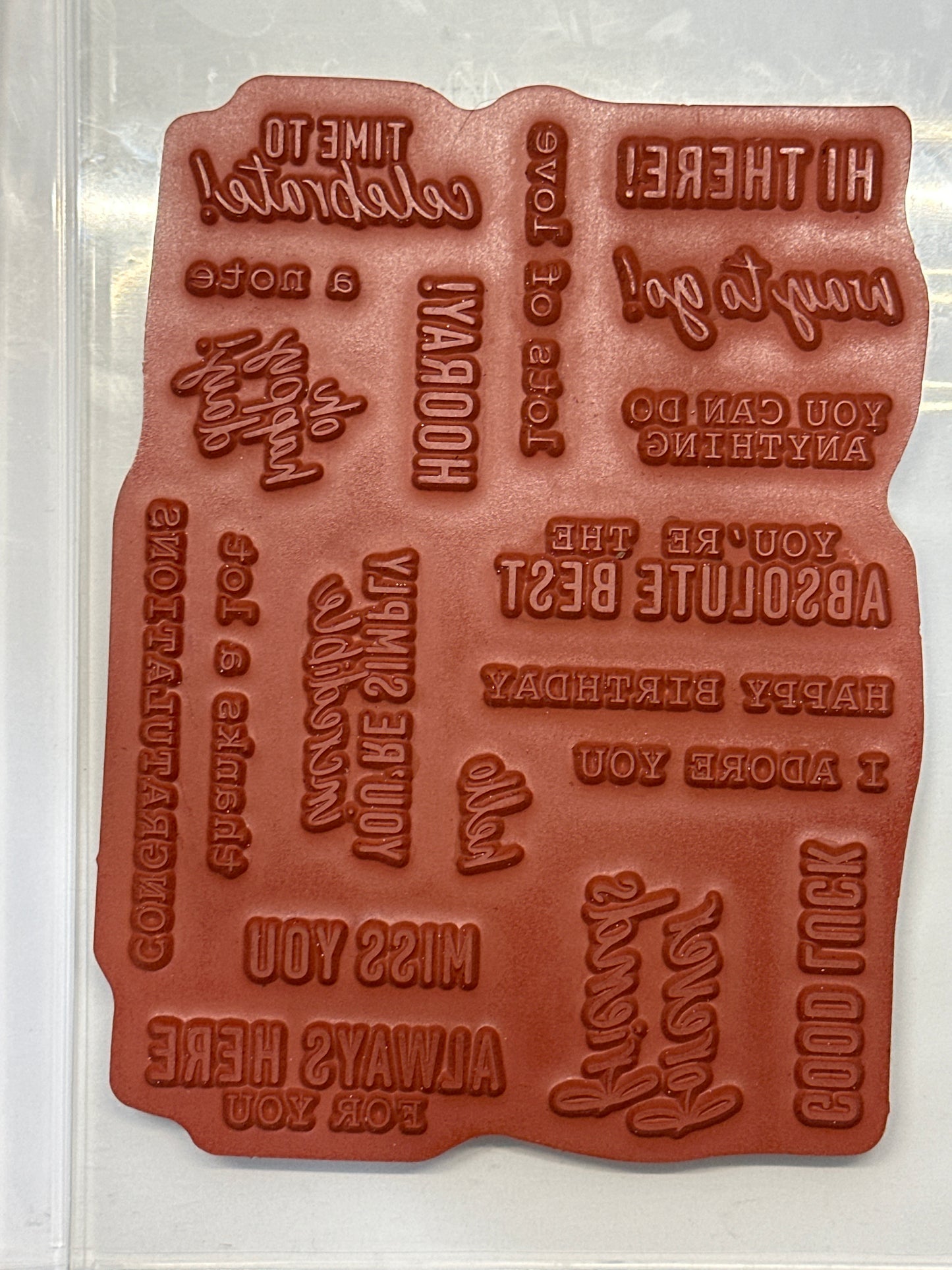 More Messages Bundle | Retired Cling Mount Stamp Set and Dies | Stampin' Up!