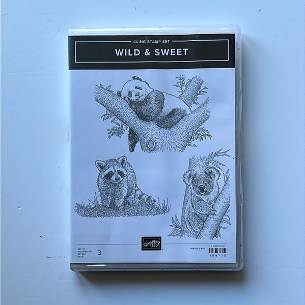 Wild & Sweet | Retired Cling Mount Stamp Set | Stampin' Up!