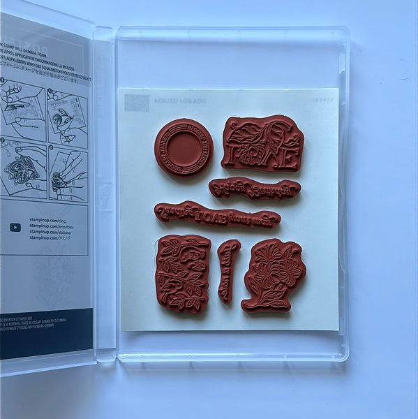 Posted For You | Retired Cling Mount Stamp Set | Stampin' Up!