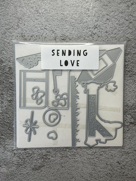 Sending Love Bundle | Retired Cling Mount Stamp Set and Dies | Stampin' Up!