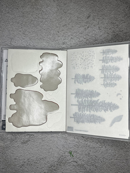 Forever Forest Bundle | Retired Cling Mount Stamp Set and Dies | Stampin' Up!