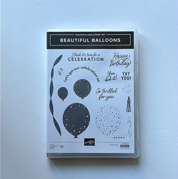 Beautiful Balloons | Retired Photopolymer Stamp Set | Stampin' Up!