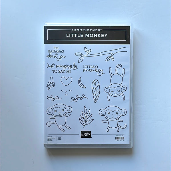 Little Monkey | Retired Photopolymer Stamp Set | Stampin' Up!