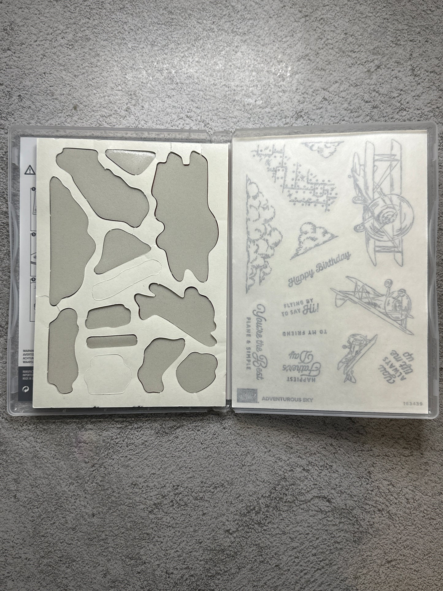 Adventurous Sky Bundle | Retired Cling Mount Stamp Set and Dies | Stampin' Up!