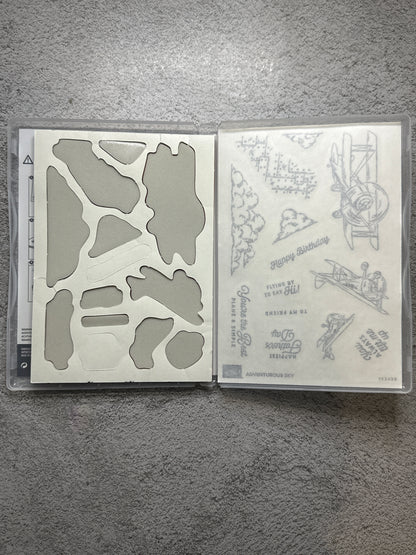 Adventurous Sky Bundle | Retired Cling Mount Stamp Set and Dies | Stampin' Up!