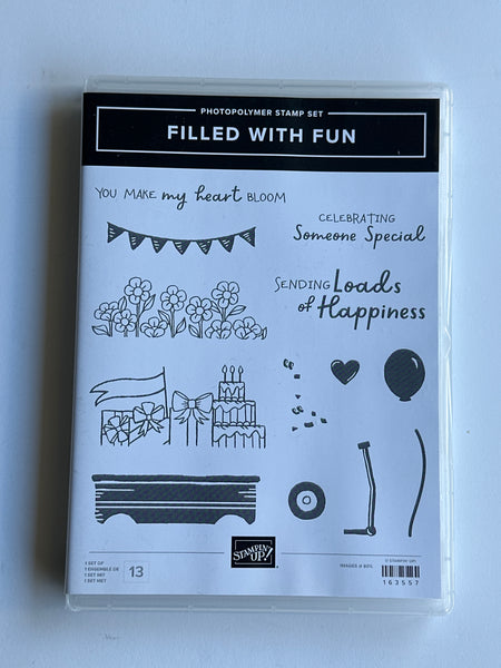 Filled with Fun Bundle | Retired Photopolymer Stamp Set and Dies | Stampin' Up!