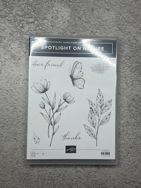 Spotlight on Nature | Retired Cling Mount Stamp Set | Stampin' Up!
