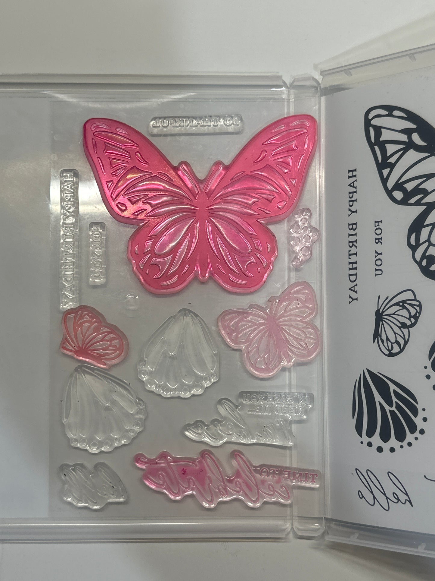Beautiful Butterflies Hybrid Bundle | Retired Photopolymer Mount Stamp Set and Dies | Stampin' Up!